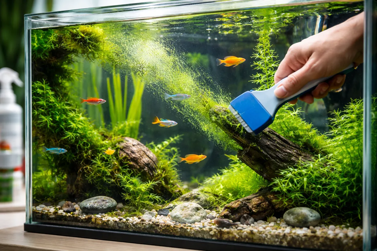 Comment protéger son aquarium des algues invasives